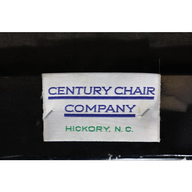 Wood Century Furniture Yoke Back Side Chair With Brass Mounts For Sale - Image 7 of 11
