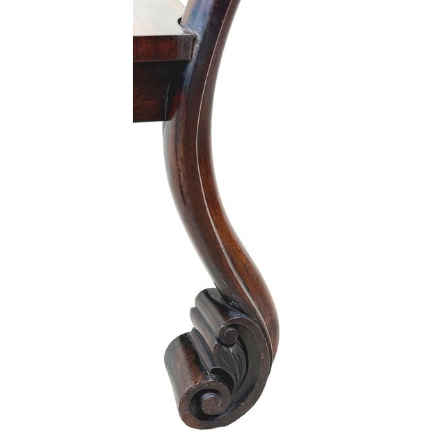 Antique Rosewood Central Standing Shelves, 1840 For Sale - Image 3 of 15