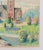 50s Swedish Folk Art Oil Pastel Painting, Church in Pink, Sky Blue, Purple & Spring Green For Sale In San Diego - Image 6 of 10