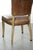 Vintage Cowhide Leather and Wood Dining Chairs, Set of 4 For Sale - Image 15 of 16
