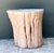 Vintage Natural Wood Stump Accent Table For Sale - Image 4 of 12