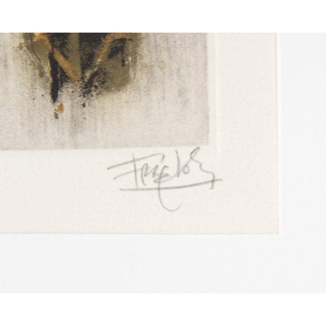 Mid-Century Modern Abstract Color Etching by Johnny Friedlaender For Sale - Image 3 of 8