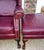 1990s 1990s Timeless Elegance Meets Executive Comfort: The Classic Leather Wingback Chair & Ottoman Set For Sale - Image 5 of 10