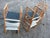 Late 20th Century Danish Modern Oak Box Chairs on Sled Bases - Set of 6 For Sale - Image 10 of 12