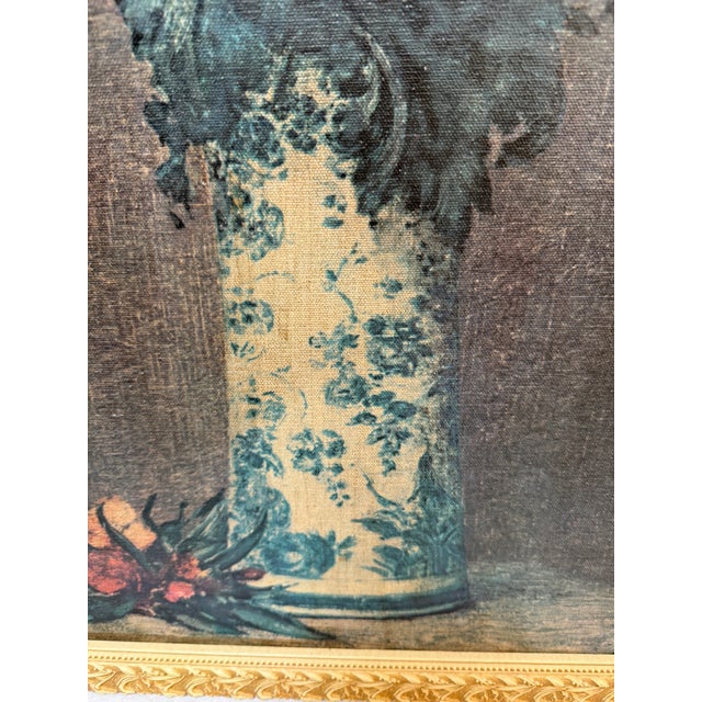 Paint Henri Fantin-Latour " Yellow Chrysanthemums" Reproduction Painting, Framed For Sale - Image 7 of 12