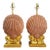 Lamp Pair Seashells Shells Restored For Sale