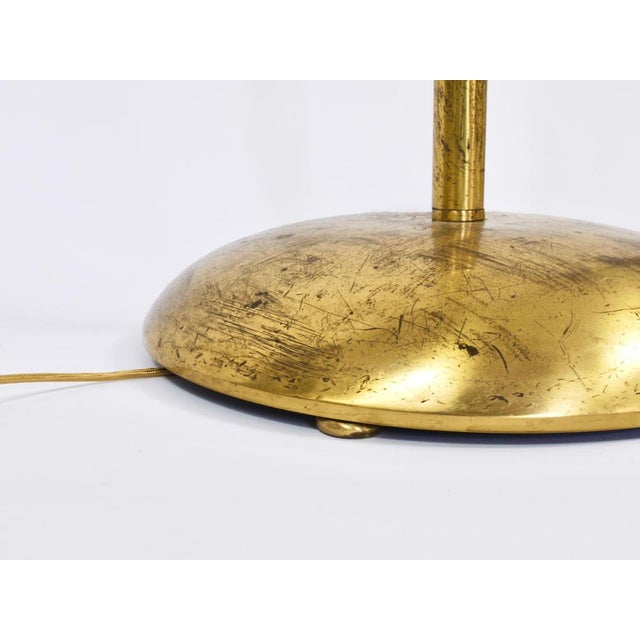 Vintage Brass Floor Lamp with Glass Handle from Bakalowits & Söhne, 1950s For Sale - Image 13 of 18