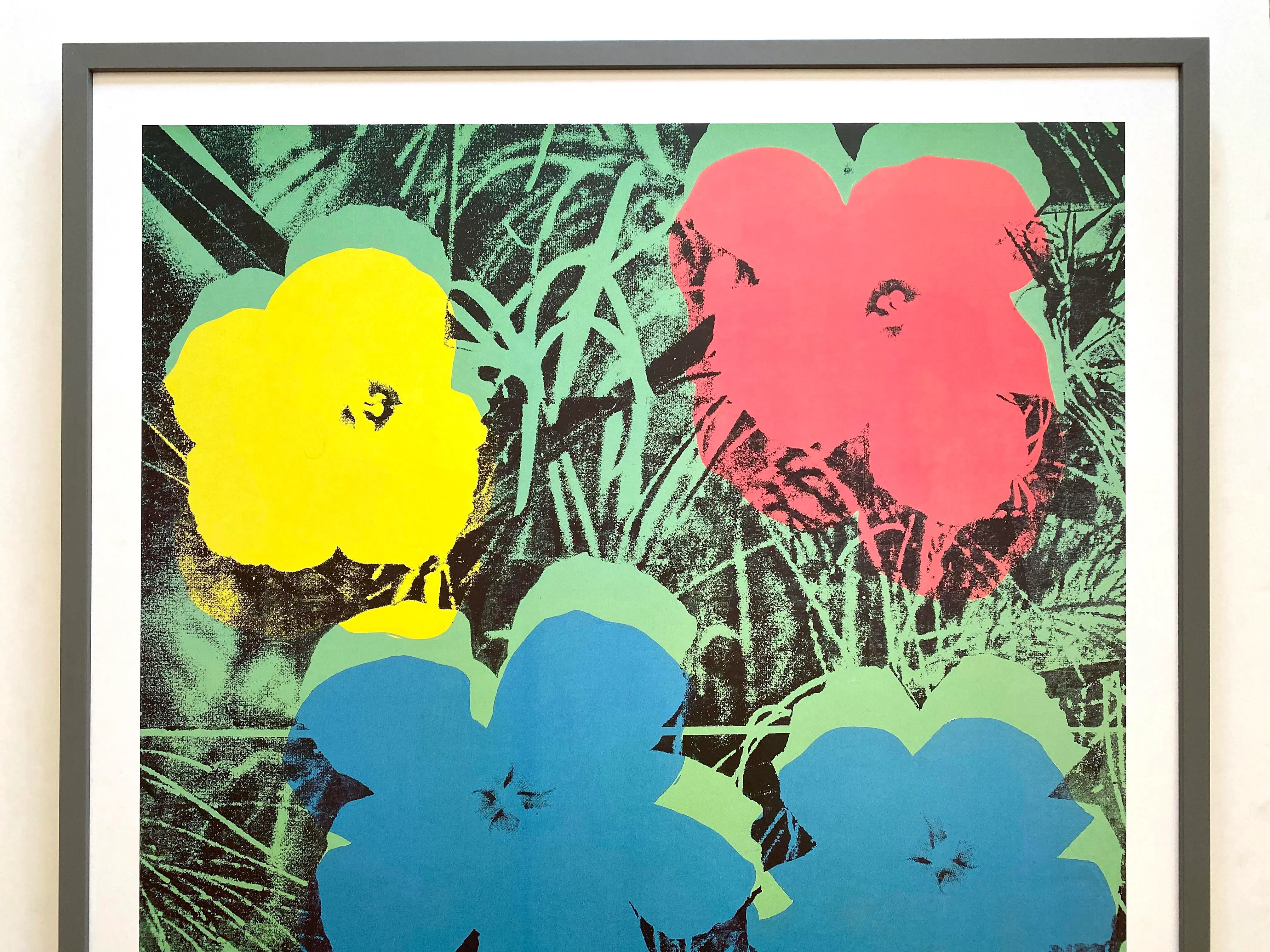 Andy Warhol Foundation Vintage 1996 Lithograph Print Framed Large