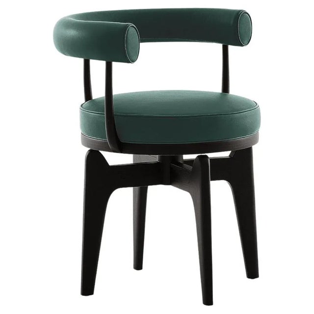 Black Indochina Armchair by Charlotte Perriand for Cassina For Sale - Image 8 of 8