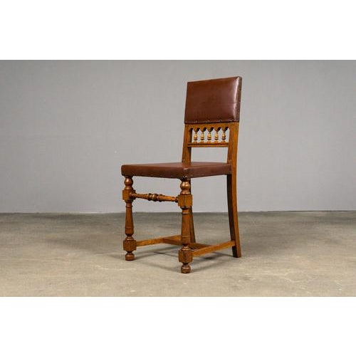 Vintage Chairs in Oak, Set of 4 For Sale - Image 6 of 18