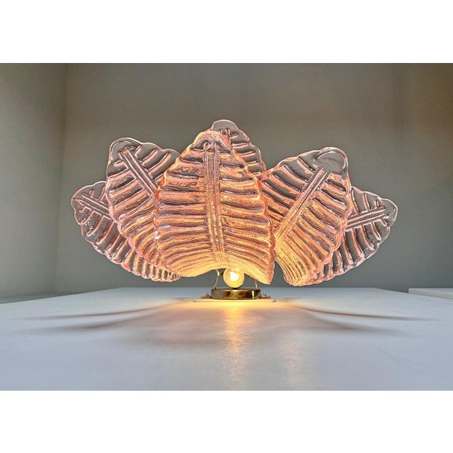 Vintage Pink Felci Murano Glass Wall Sconces, 1990s, Set of 2 For Sale - Image 17 of 18