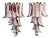 Mid-Century Italian Pink Wall Sconces, 1990s, Set of 2 For Sale