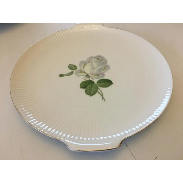Porcelain Platter by F. Thomas, 1900s For Sale - Image 6 of 8