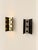 Black and Chrome Metal Wall Sconces, France, 1970, Set of 2 For Sale - Image 6 of 6