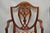 Wood Vintage Sheraton Federal Mahogany Shield Back Dining Room Chairs - Set of 6 For Sale - Image 7 of 16