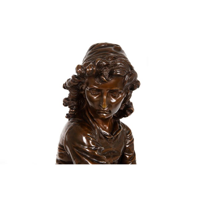 Italian Antique Bronze Sculpture of “Christopher Columbus” by Giulio Monteverde For Sale - Image 6 of 18