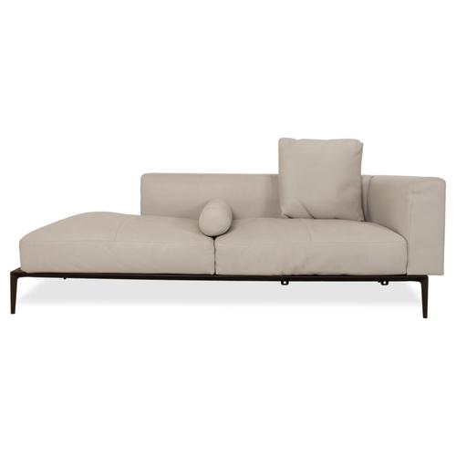 Jaan Living Set Leather Three-Seater and Two-Seater Grey Cream Sofa from Walter Knoll and Wilhelm Knoll, Set of 2 For Sale - Image 4 of 18