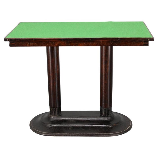 Art Deco Side Table, Former Czechoslovakia, 1940s For Sale - Image 12 of 12