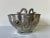 Silver Vintage Reticulated Ram's Head Silver-Plated Fruit Bowl For Sale - Image 8 of 12