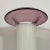 Barbini Murano Glass Tulip Mauve and White Lamp For Sale In New York - Image 6 of 12