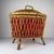 Beige Vintage Rattan Basket, Italy, 1950s For Sale - Image 8 of 18