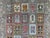 Garden Panel Area Rug, Hand-Knotted Wool, Bakhtiari Design, 5x8, Gray & Red For Sale - Image 6 of 10