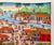Contemporary Illegibly Signed "Rio Prinzapolka, Bluefields" Acrylic on Canvas For Sale - Image 3 of 9