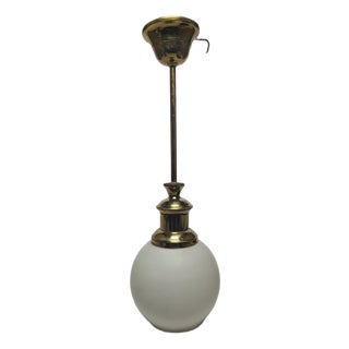 Art Deco Pendant Lamp, Poland, 1950s For Sale