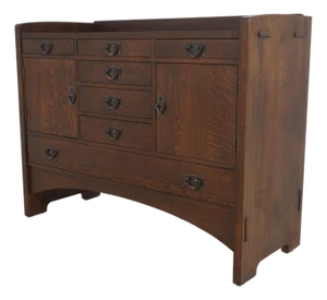 Stickley Mission Oak Sideboard Buffet Server Cabinet