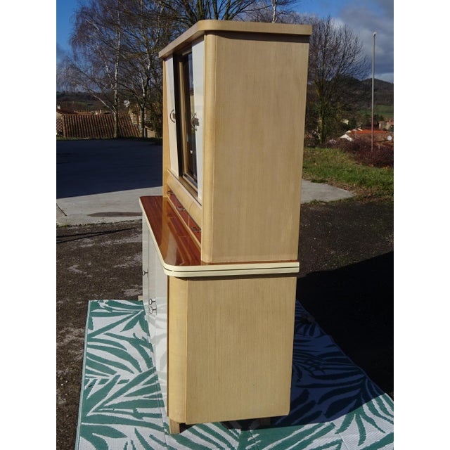 Large Vintage Sideboard in Wood and Formica from Weiler, 1960s For Sale - Image 12 of 18
