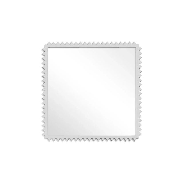Contemporary Fleur Home Carnival Muses Square Mirror in Graytint, 47.5x47.5 For Sale - Image 3 of 3