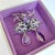 18ct Gold Amethyst and Diamond Openwork Filigree Brooch - Fei Liu For Sale - Image 6 of 8