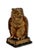 Unusual Antique American Cast Iron Wise Old Owl Sitting on a Book Figurative Doorstop - Circa 1920s. For Sale - Image 10 of 18