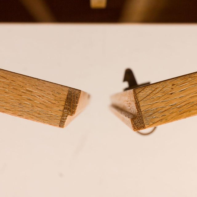 Mid-Century Oak Bookcase by Hans J. Wegner for Ry Møbler, 1960s For Sale - Image 12 of 18