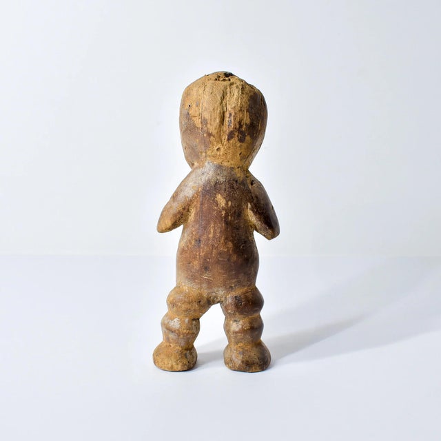 Early 20th Century Early 20th Century Lega Wood Figure For Sale - Image 5 of 11