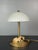 Art Deco Style Handcrafted Wrought Iron Desk Lamp, 1980s For Sale - Image 4 of 18