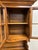 Vintage Ethan Allen Heirloom Nutmeg Maple CRP Shutter Cabinet and Hutch For Sale In Kansas City - Image 6 of 17