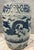 Gorgeous set of Chinese blue and white porcelain garden stools with hand painted chinoiserie scenes. Use in the garden or...