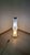 Bamboo Floor Lamp in Milk Glass and Chrome by Enrico Tronconi, 1950s For Sale - Image 9 of 10