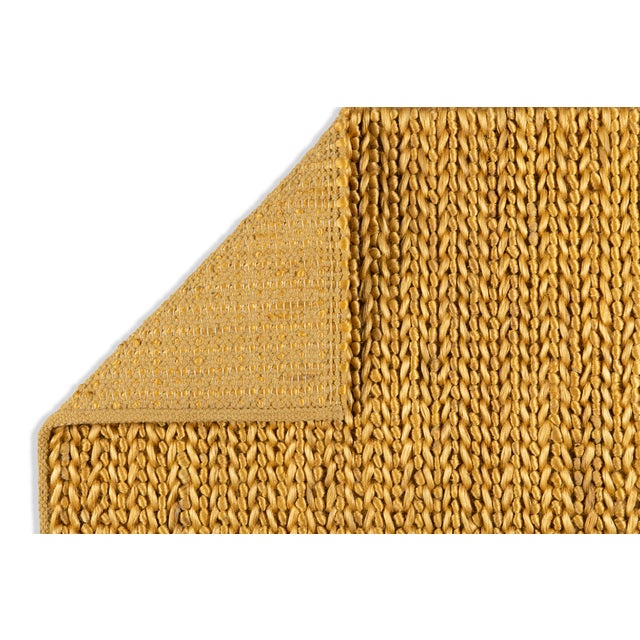 Not Yet Made - Made To Order Part & Parcel Goods Jute Weave Runner, 2’6”x10’, Mustard For Sale - Image 5 of 5