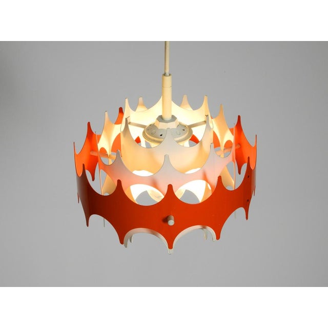 Space Age Metal Pendant Lamp from Doria Leuchten, 1960s For Sale - Image 15 of 18