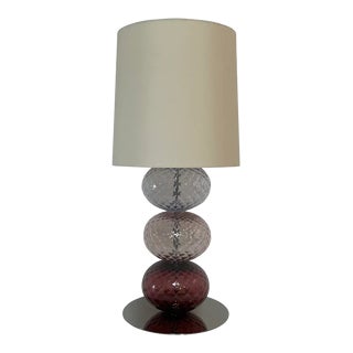 Venini Abat Jour Table Lamps For Sale