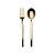 Contemporary Mepra Due 2-Piece Serving Set (fork & Spoon), Oro For Sale - Image 3 of 3
