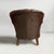 1930s Italian Art Deco Brown Leather Lounge chairs by Saracchi, 1930s, Set of 2 For Sale - Image 5 of 18
