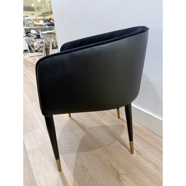 Abbington Black Dining Chair For Sale In New York - Image 6 of 11