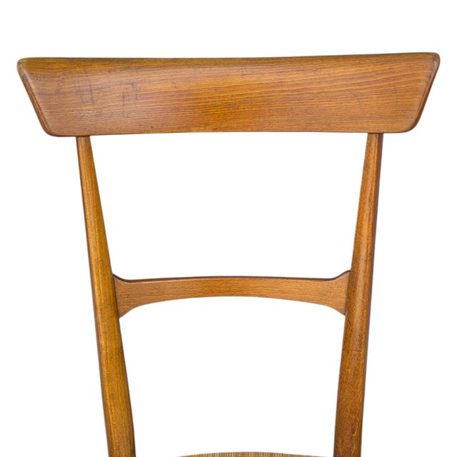 Mid 20th Century Pair of Italian Chiavari “Campanino” Chairs Attributed to Fratelli Podestà – Italy, 1950s For Sale - Image 5 of 12