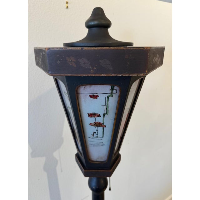 Antique Chinoiserie Floor Lantern For Sale - Image 9 of 12