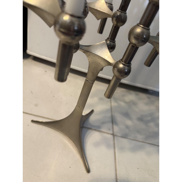 Vintage 15-Light Chandelier, 1960s For Sale - Image 4 of 8