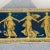 Vintage Greek Muses Metal Decorative Box With Sliding Wood Interior For Sale - Image 12 of 13