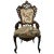1880s Black Forest Side Chair For Sale